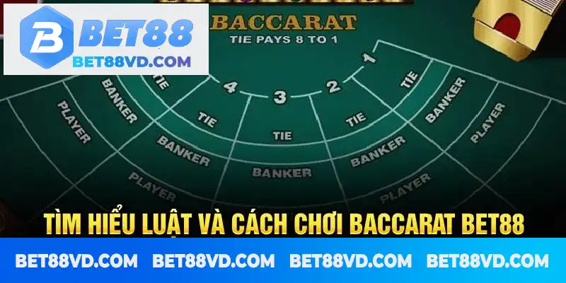 Luật chơi Baccarat tại BET88 Luật chơi Baccarat tại BET88
